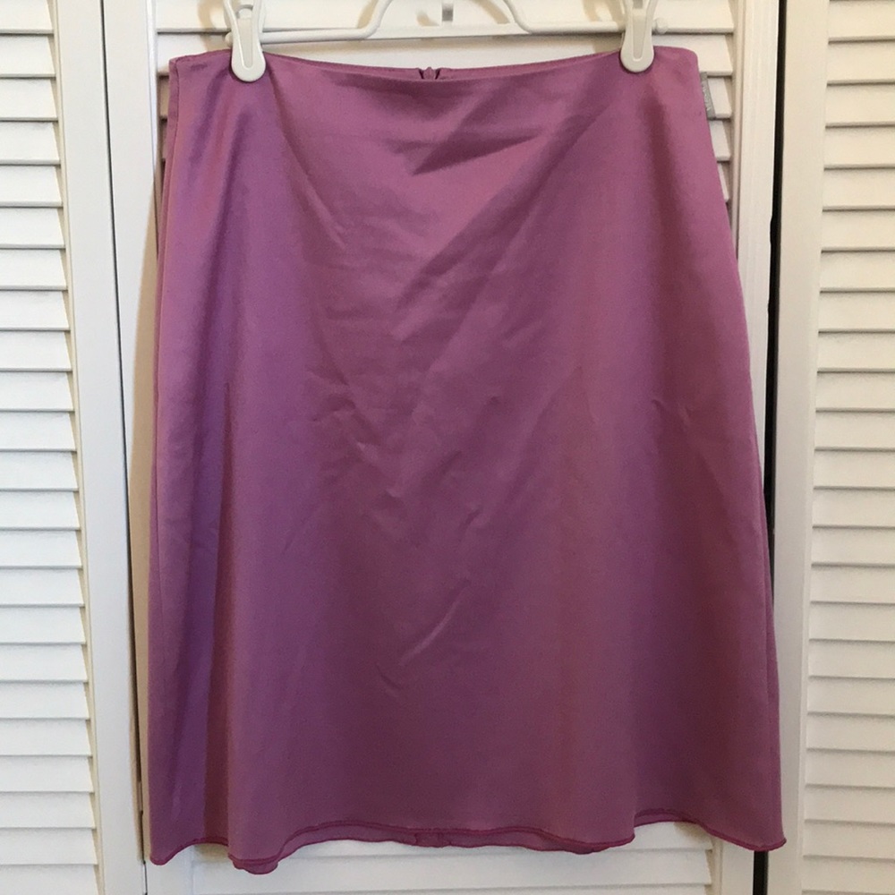 Versace Lilac A-Line Skirt
